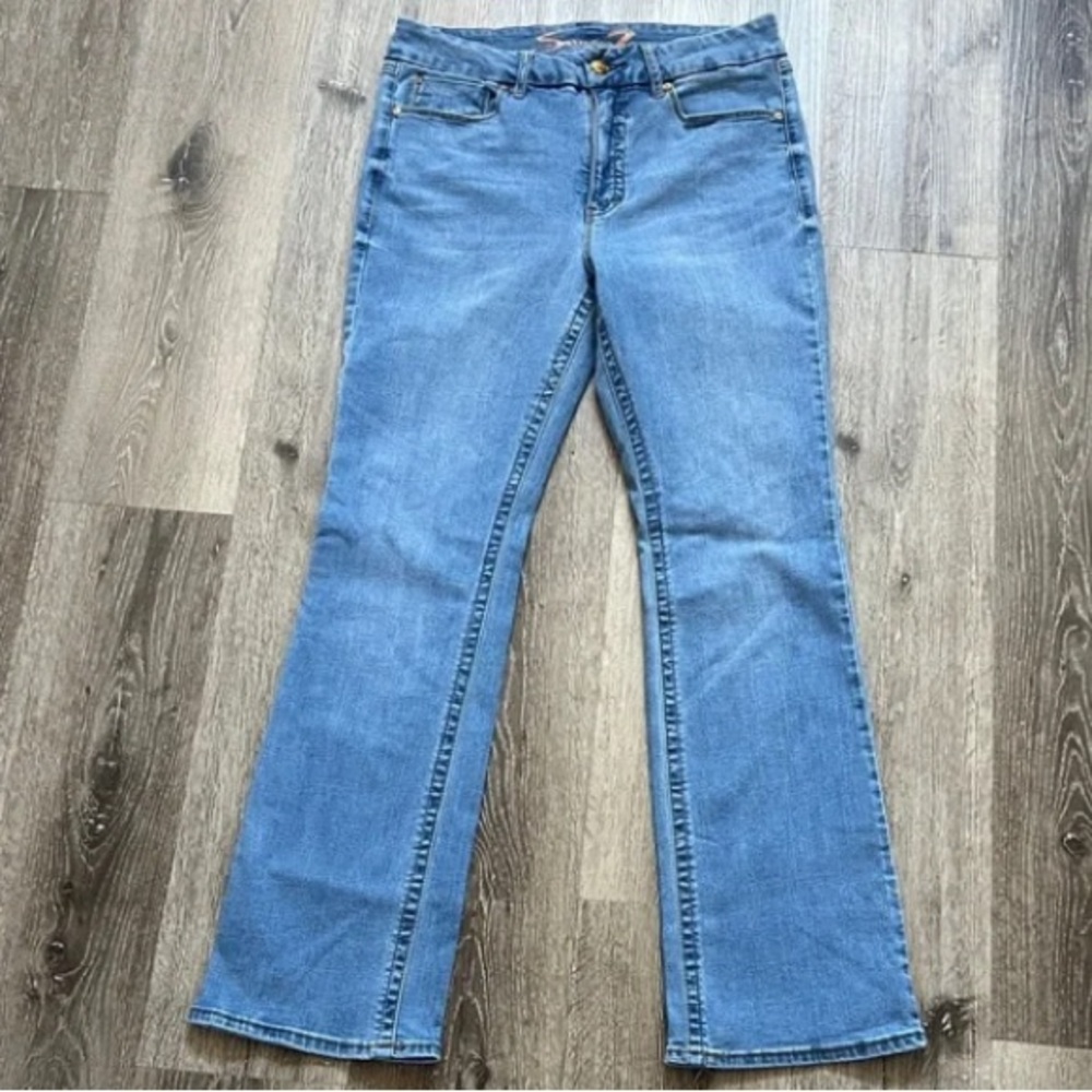 Stylish Blue Flare Jeans for Women